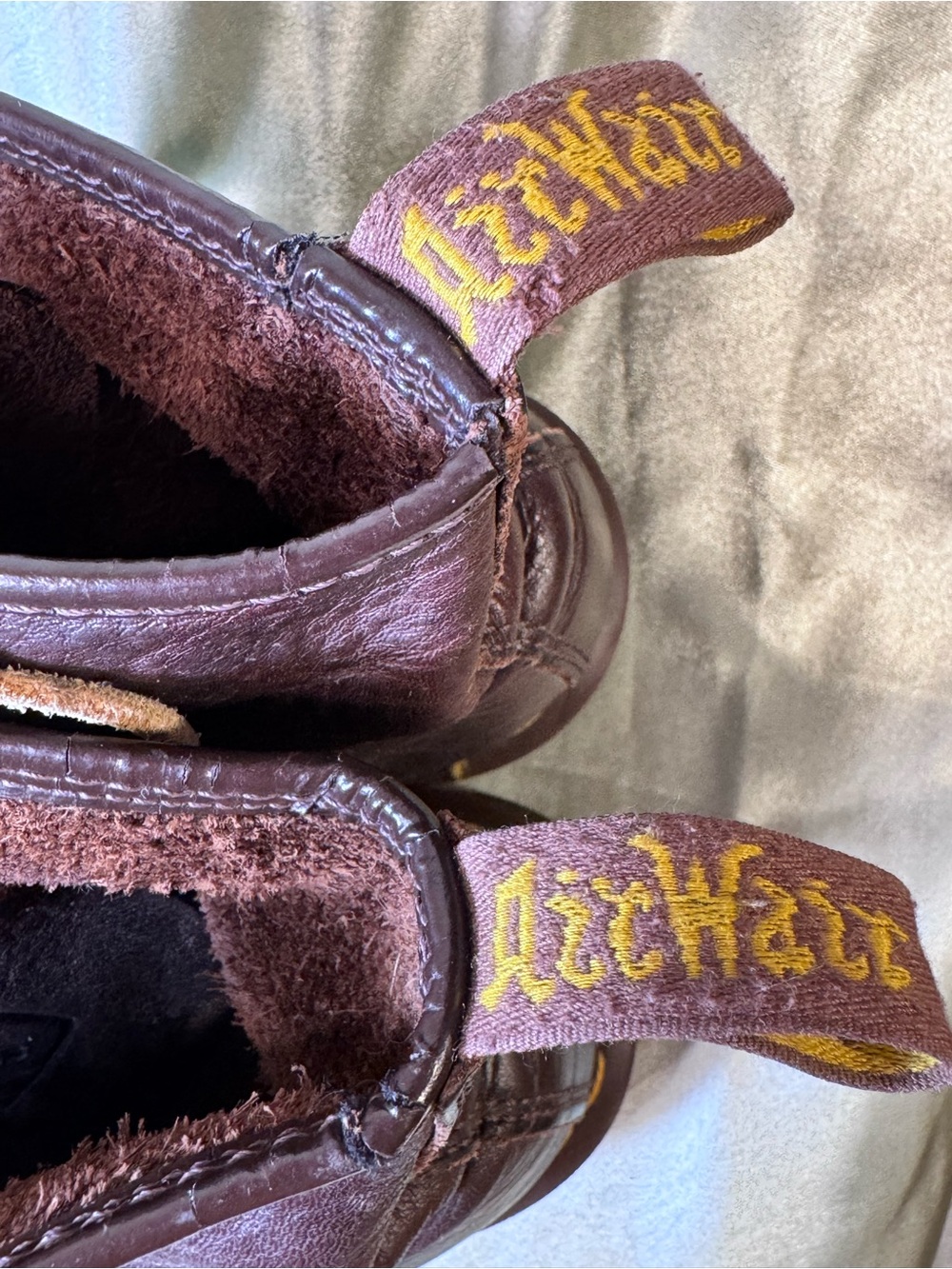 Doc Martens “For life” Classic Brown Leather Lace-Up Boots with Leather Laces 38 - Picture 7 of 12